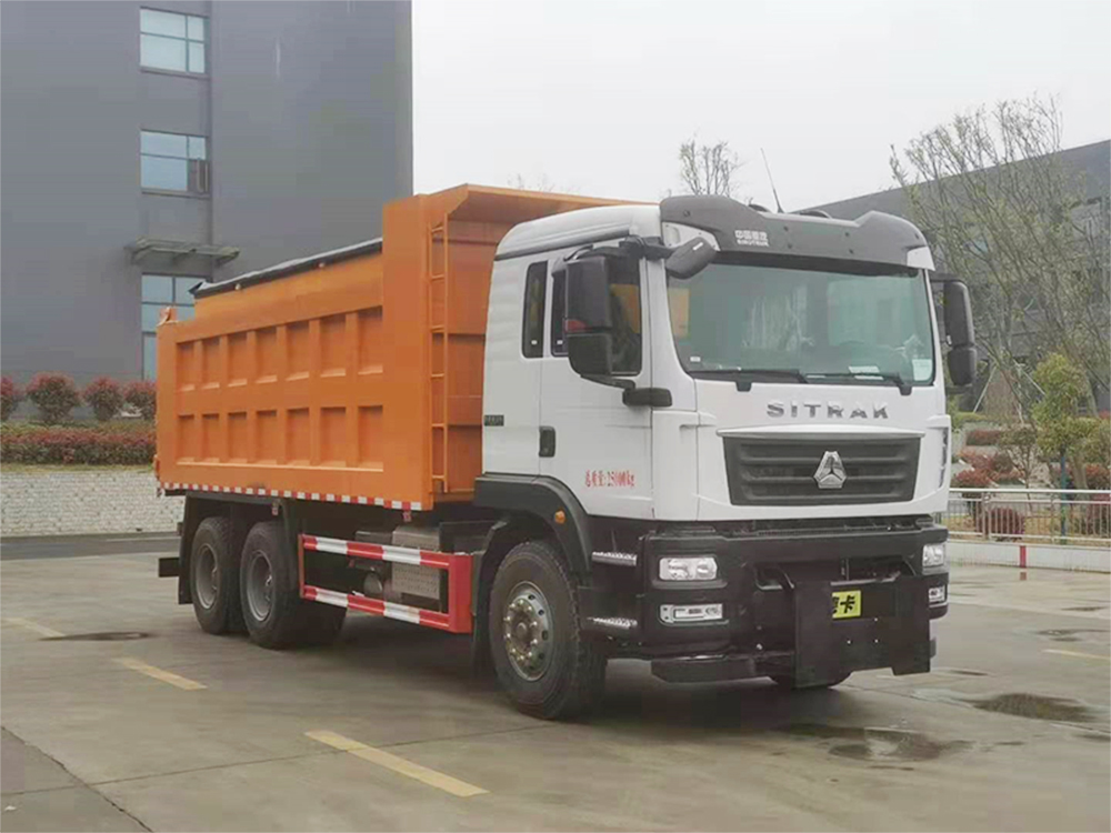 汕德卡后双桥CL5251TCX6YC型除雪车